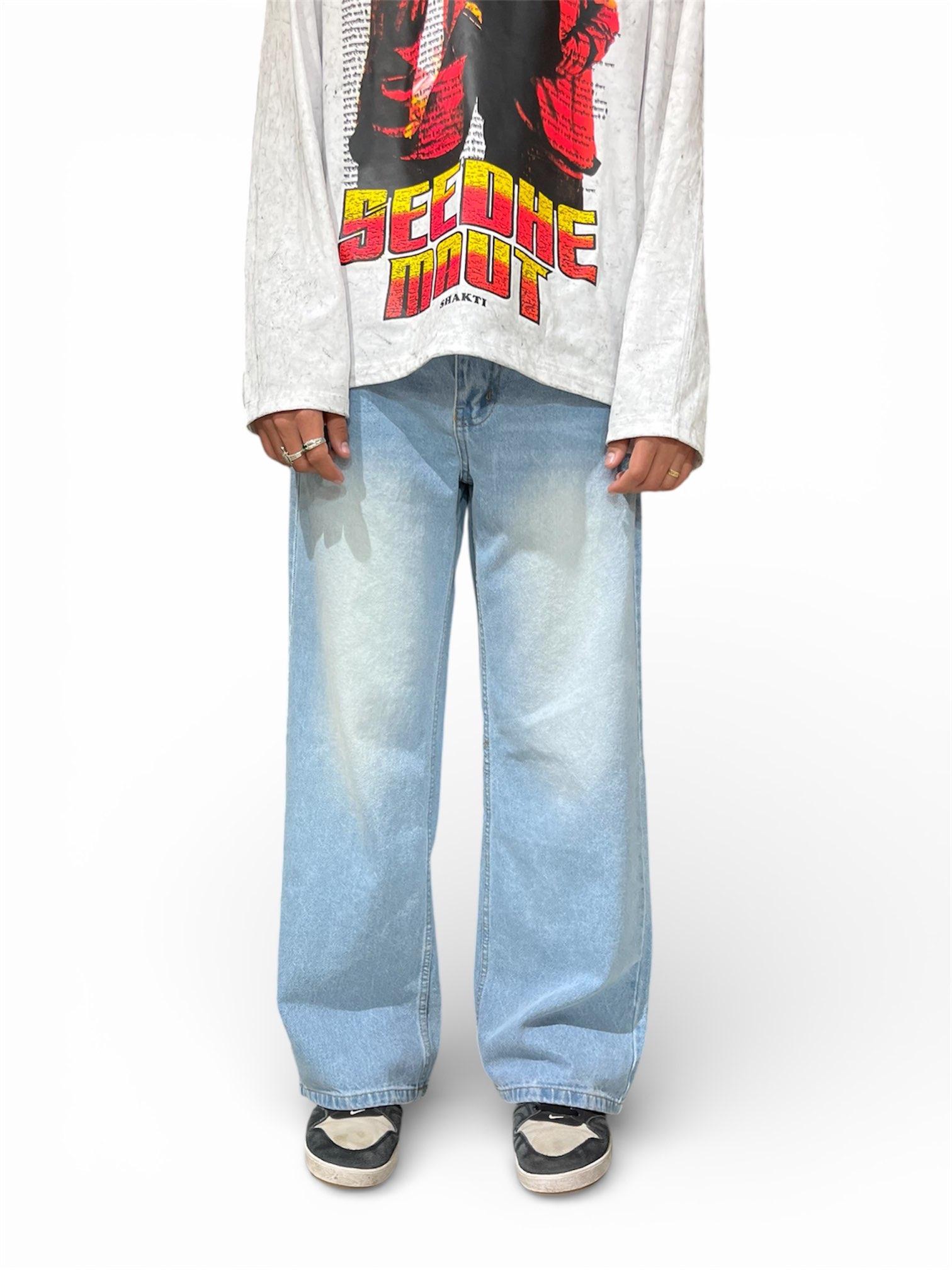 01 Baggy Fit Unisex Denim - Image 1