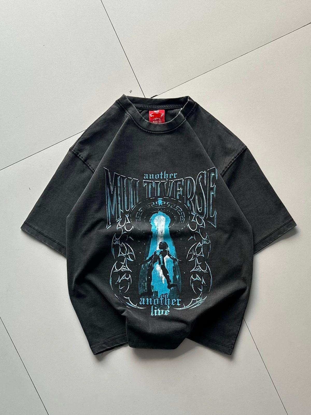 05 Acid Washed Oversized Unisex Tee - Image 1