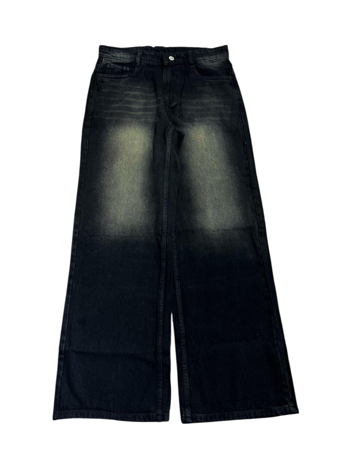 03 Vtg Green Unisex Baggy Fit Denim - Thumbnail 2