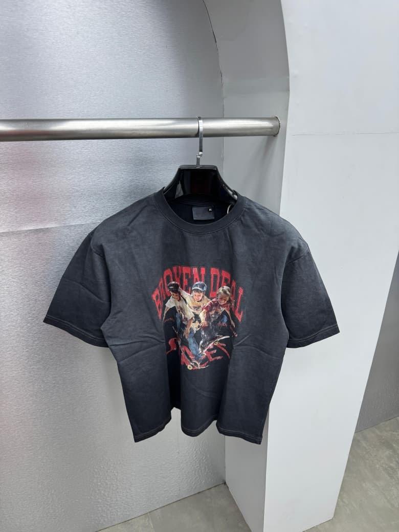 Black Wash Graphic Tee - Image 1