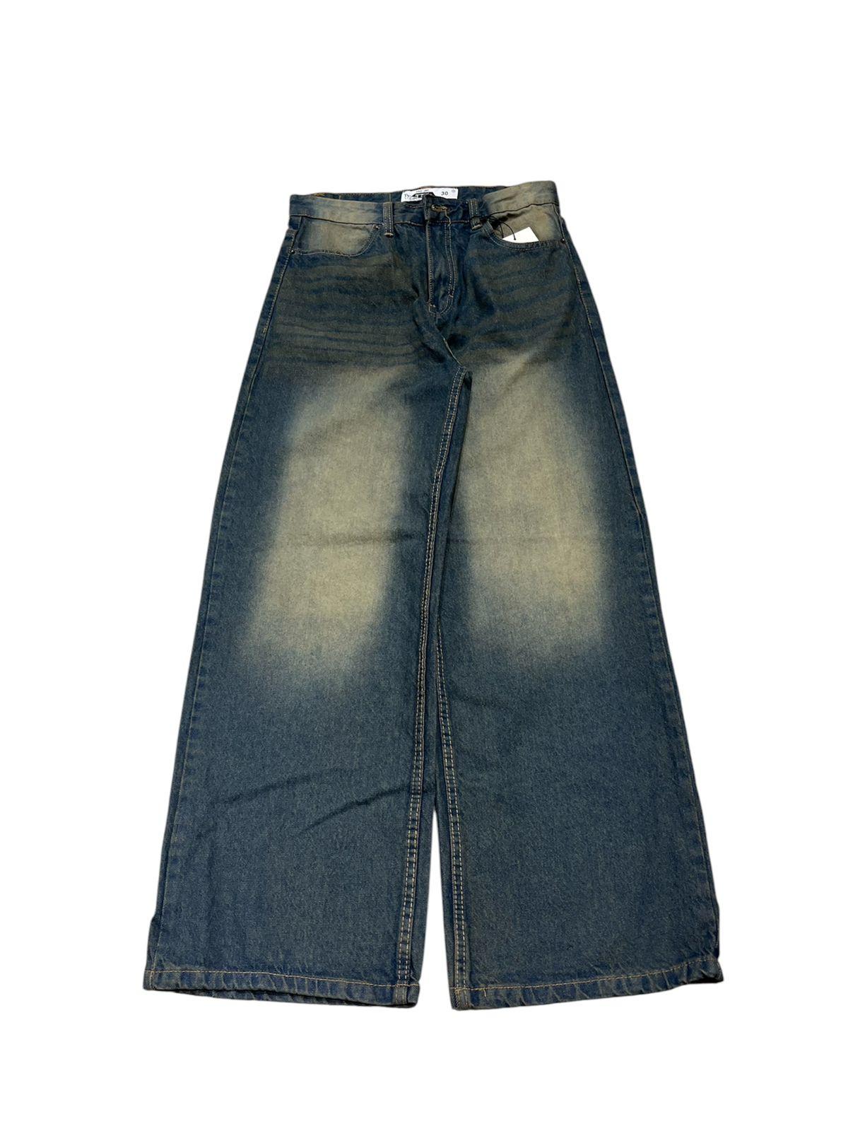 079Vtg Wash Baggy Fit Denim - Image 1